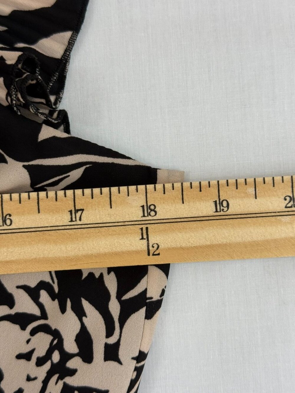 White House Black Market Black Floral Sophisticated Midi Dress Size 6 - Picture 7 of 7